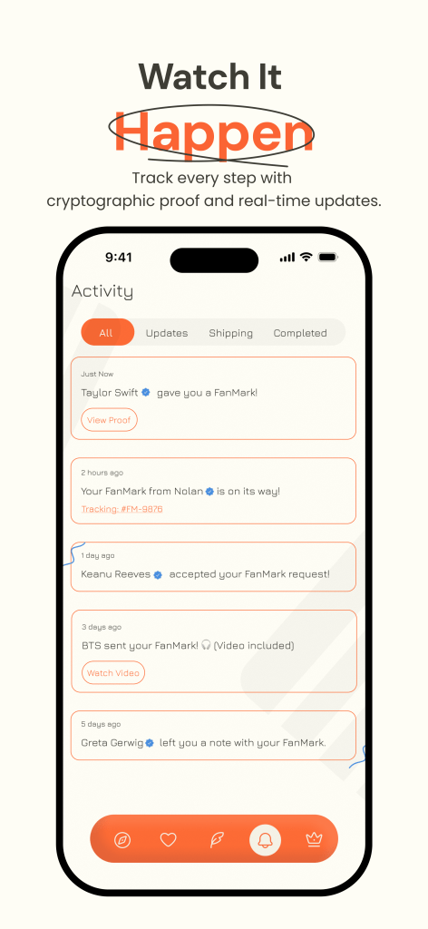 FanMark - AppShot Screen 3