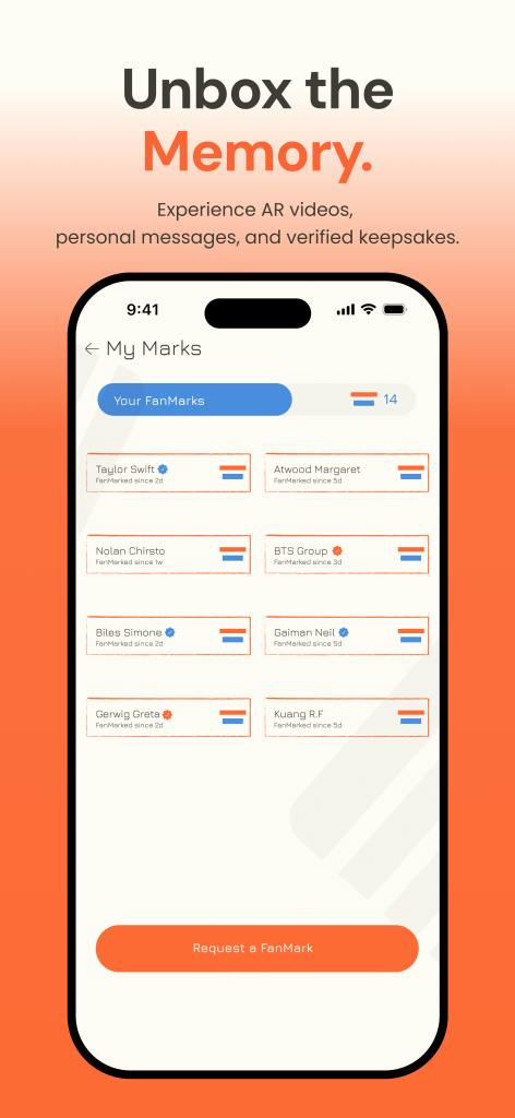 FanMark - AppShot Screen 4