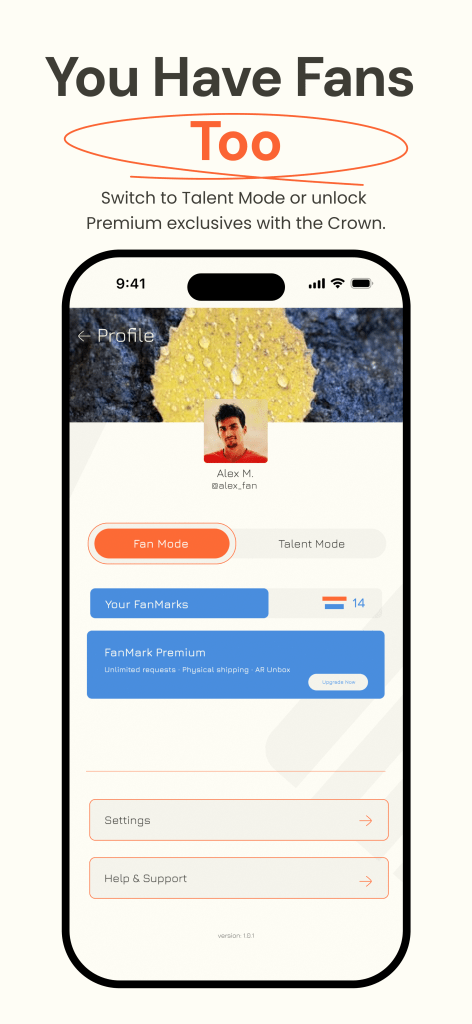 FanMark - AppShot Screen 5