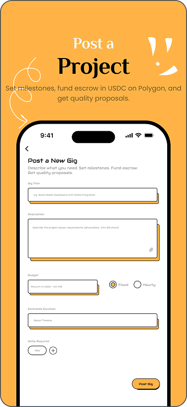 GigMint - AppShot Screen 1 3